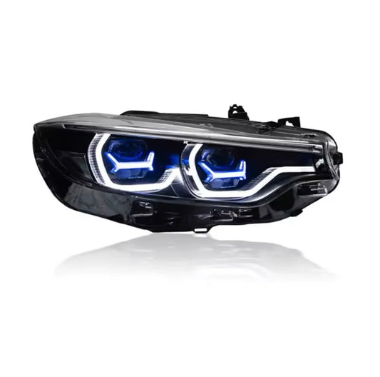 REPLICA BMW LCI 2 ICON CUSTOM BLUE LED HEADLIGHTS - F80 M3 | F82/F83 M4