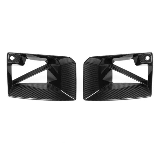 CARBON FIBER MP STYLE FRONT BUMPER VENTS - G87 M2