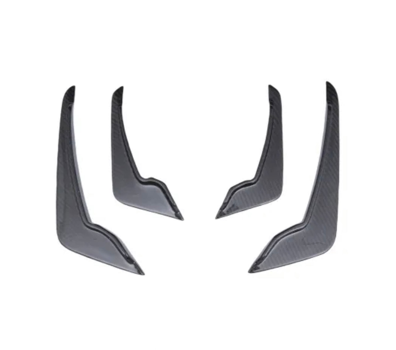 CARBON FIBER CMST STYLE FRONT CANARDS - G80/G81 M3 | G82/G83 M4