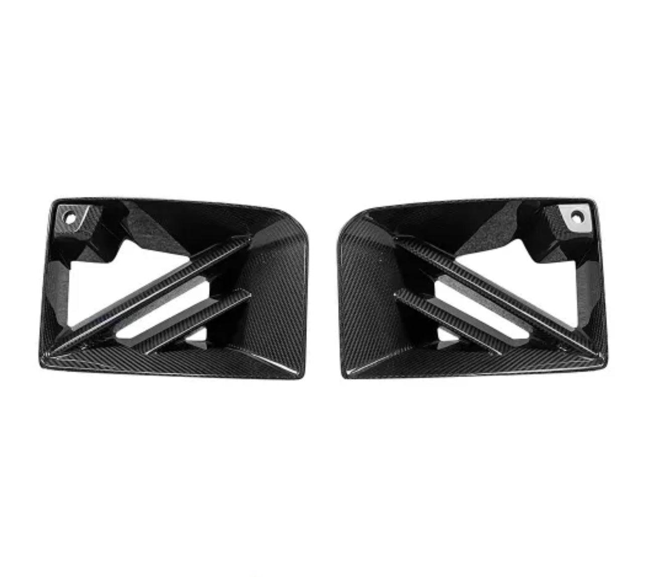 CARBON FIBER SQ STYLE FRONT BUMPER VENTS - G87 M2