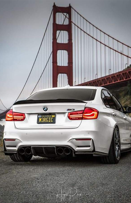 CARBON FIBER V STYLE REAR DIFFUSER - F80 M3 | F82/F83 M4